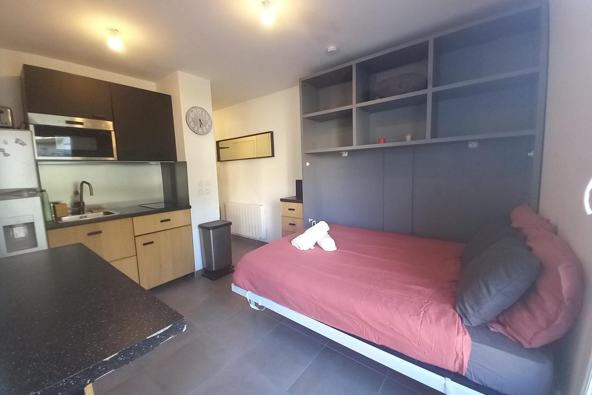 69A - Cosy Studio Ideally Located Lyon Gerland Esterno foto